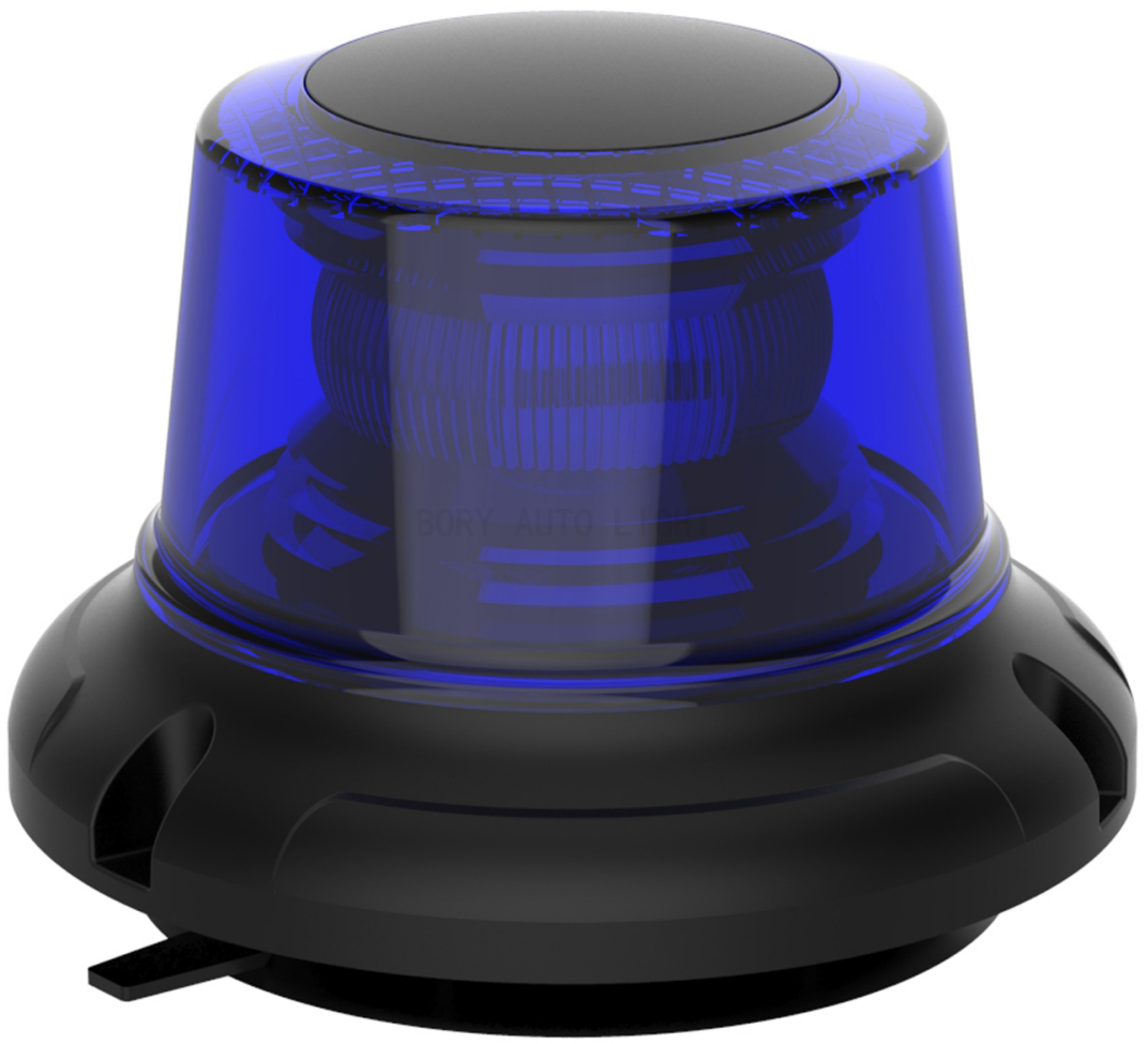 48W LED Strobe Beacon blue color for ambulance police vehicles