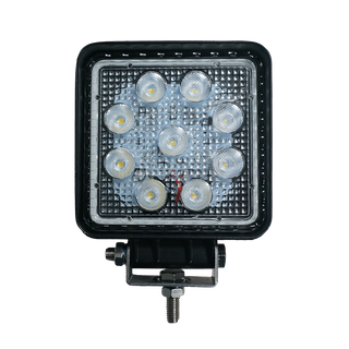 27W LED Work Light with Round Lighting Ring square